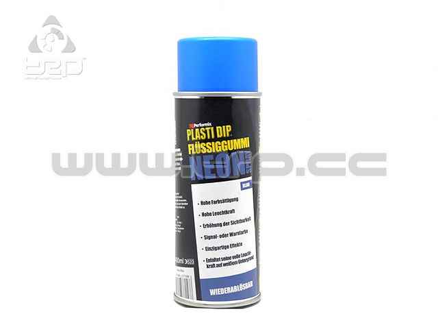 Plastidip Goma protectora en Spray AZUL FLUOR mate