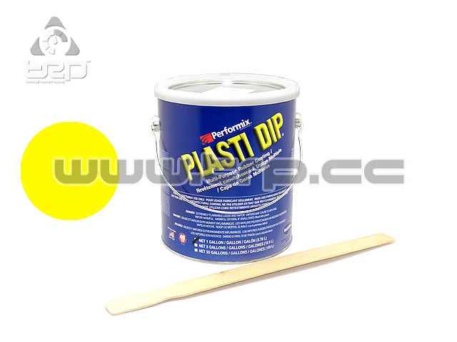 Plastidip Goma Líquida Amarillo Mate (3Kg/3.78L) formato USA