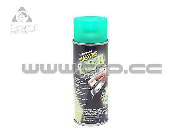 Plastidip Goma protectora Spray VERDE Resplandor (Glow)