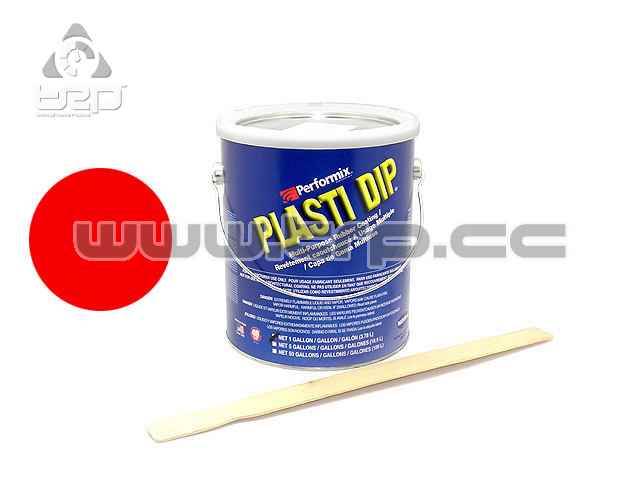Plastidip Goma Líquida Rojo Mate (3Kg/3.78L) formato USA
