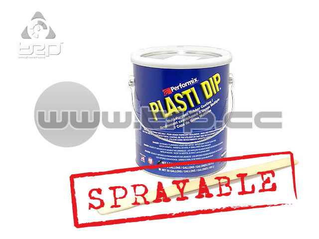 Plasti Dip Spray Gallon Silver Metalizer (3Kg/3.78L) Sprayable