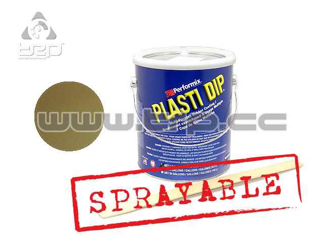 Plasti Dip Spray Gallon Gold Metalizer (3Kg/3.78L)