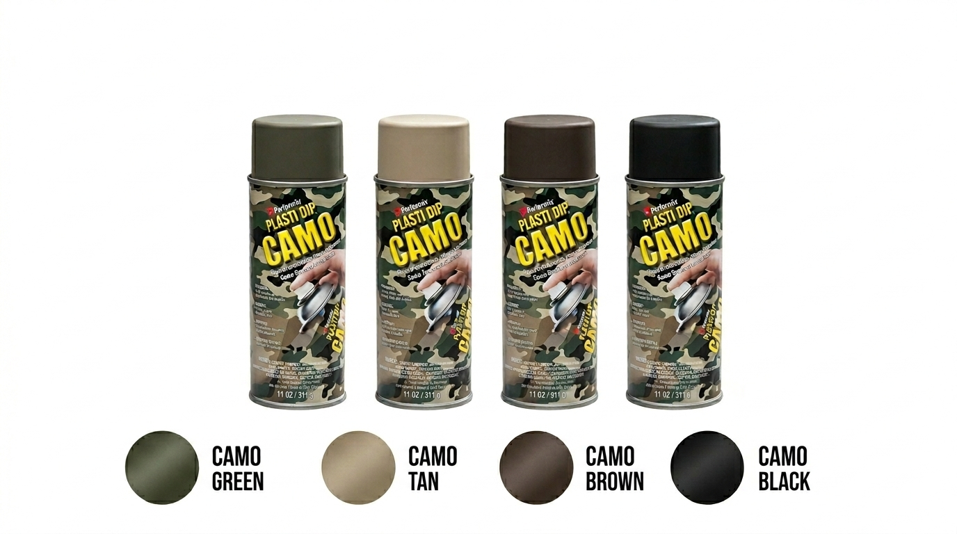 Spray PlastiDip Couleurs Camouflage